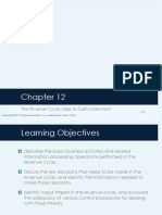 12 The Revenue Cycle - Sales To Cash Collection