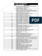 Plane Geoemetry - Lessons 1-35