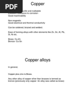 Copper Alloys