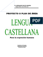 Proyecto o Plan de Área de Lengua Castellana