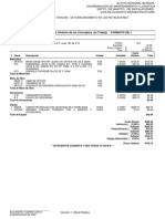 Análisis de Precios Unitarios Reac. Tanques