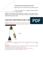 Formulas para Calcular El Peso Que Puede Soportar Una Grúa