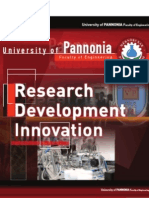 University of Pannonia Faculty of Engineering Research - Development - Innovation