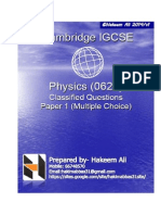 IGCSE Physics Paper 1