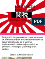 Filosofía Kaizen en La Educación