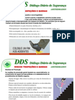 DDS Risco Tropeções e Quedas