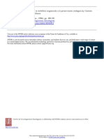 Medio Ambiente y Sociedad de La Metáfora Organicista A La Preservación Ecológica. Carmen Sanz López. 1995