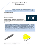 Setup Guide No 4 Weld Inspection Weldcheck