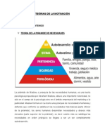 Teórias de La Motivación Internado