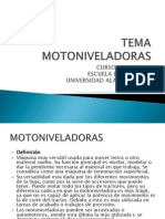 Tema Motoniveladoras