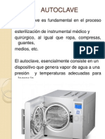 Aplicación Termodínamica de Una Autoclave