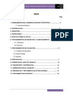 Bioseguridad en El Manejo de Citostaticos - ULTIMOOOOOOOOOOOOOOOOO