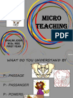 Micro Teaching