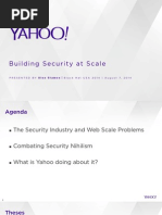 Building Security at Scale: Alex Stamos