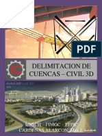 Civil 3d Delimiotacion de Una Cuenca