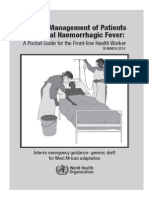 Clinical Management VHF Pocket Book