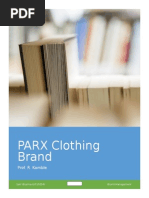 Parx (Brand Management)