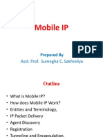 Mobile IP: Asst. Prof. Sumegha C. Sakhreliya