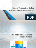 Manejo Terapéutico de Los Trastornos Hidroelectrolíticos