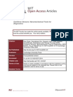 Cantilever Sensors: Nanomechanical Tools For Diagnostics: Citation