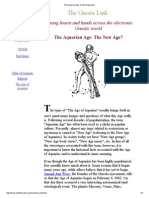 The Aquarian Age - Is It The New Age