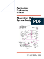 Absorption Chiller System Design