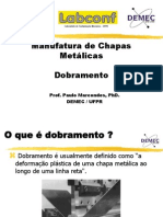 8 - Dobramento - Manufatura de Chapas Metalicas