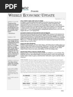 The Weekly Market Update For The Week of September 8, 2014