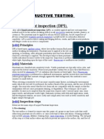 Non Destructive Testing