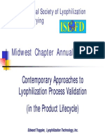 ILFD Lyophilization Process Validation 04-14-10 One Slide Pe