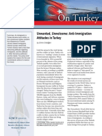 Unwanted, Unwelcome: Anti-Immigration Attitudes in Turkey