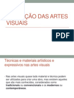 Evolução Das Artes Visuais 08 de Setembro