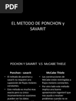 EL METODO DE PONCHON y SAVARIT