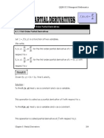 (Chapter 7) Partial Derivates