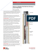 Using Two eRED Valves As Shallow-Set Barriers During A Completion Deployment Operation