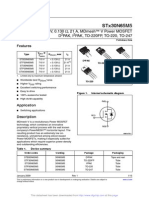 Stx30N65M5: N-Channel 650 V, 0.130, 21 A, Mdmesh™ V Power Mosfet D Pak, I Pak, To-220Fp, To-220, To-247