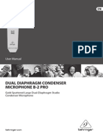 Dual Diaphragm Condenser Microphone B-2 Pro: User Manual