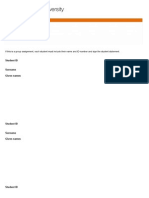 Assessment Cover Sheet: Unit Code Unit Title