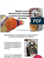 Presentacion Listeria Monocytogenes 2013 Del 6 de Agosto