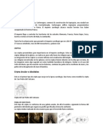 Urbanizacion, Criptas, Materiales de Construcción