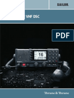 Sailor 6222 VHF DSC User Manual