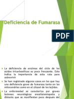 Caso 4 Deficiencia de Fumarasa