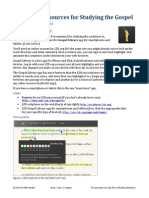 Electronic Resources For Studying The Gospel