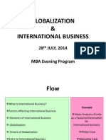 Gloablization and International Buisness