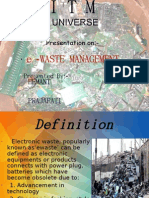 E Waste Management