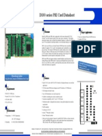 OpenVox D830/DE830 Series PRI Card Datasheet