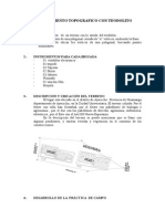 Informe #06 - Levantamiento Topografico Con Teodolito