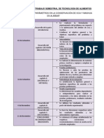 Cronograma de Trabajo Semestral de Tecnología de Alimentos Corregido