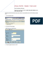 2.custom Tab in Delivery (VL01N) - Header - Item Level