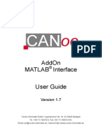 CANoe Matlab en